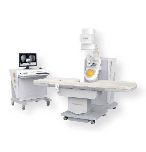 Urological lithotripter ASADAL M1 with C-Arm
